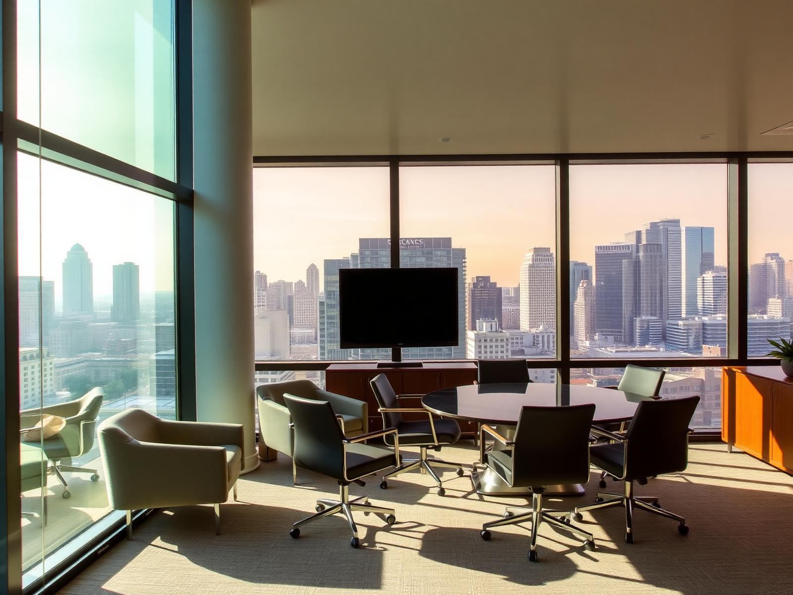 Los Angeles law office interior